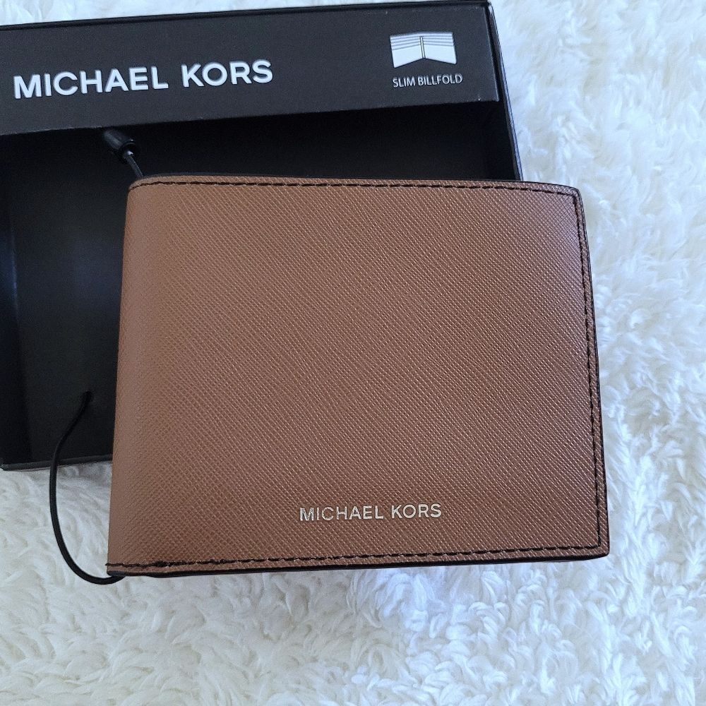 Michael Kors Slim Bifold✌️ "Andy"👨 Wallet - NIB - Picture 2 of 15